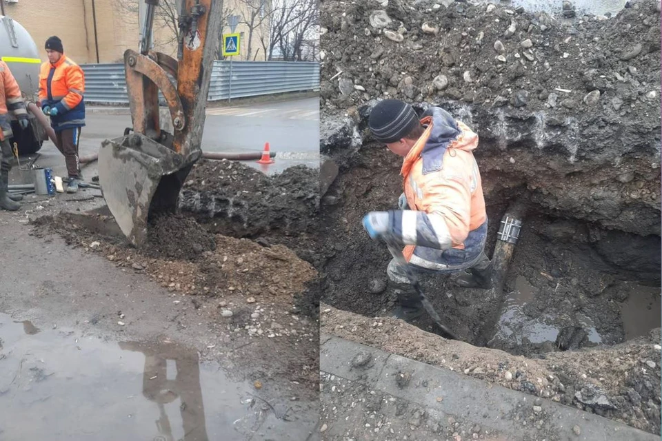 В станице Ессентукской на Ставрополье не будет воды из-за аварии в двух местах0