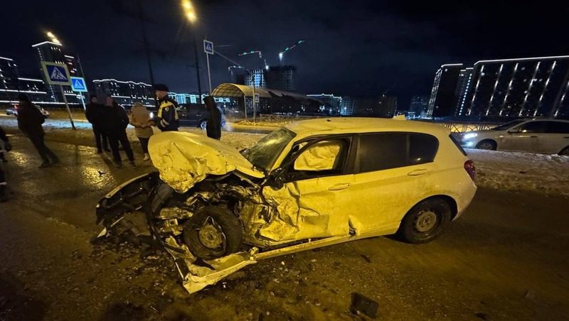 Водителя с травмой головы и груди доставили в больницу после ДТП в Ставрополе