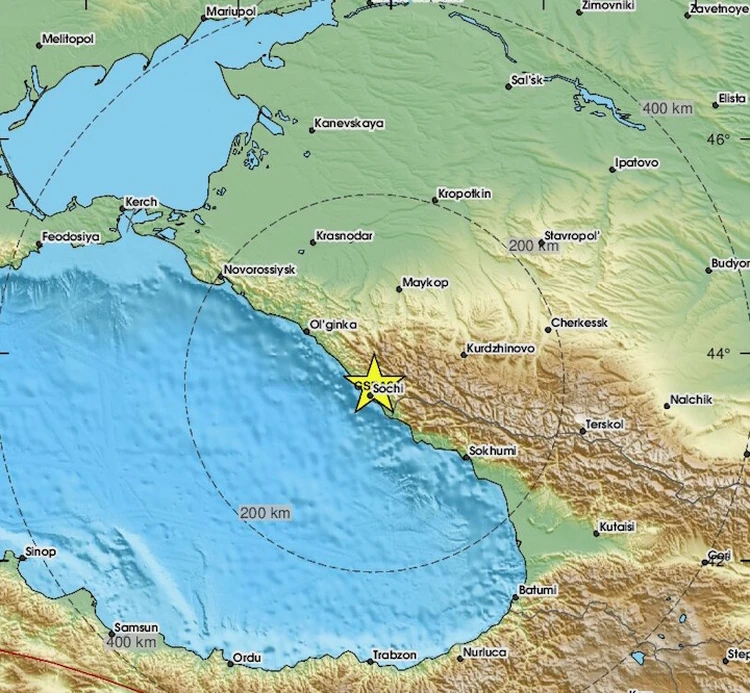 Жители Ставрополья почувствовали отголоски серии землетрясений в Сочи1