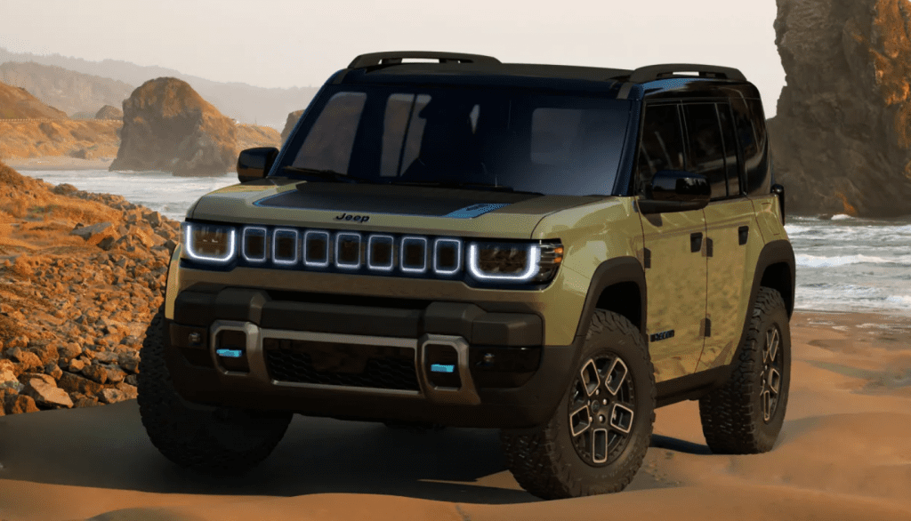 Электрический Jeep Recon: брутальный дизайн и кузов-трансформер