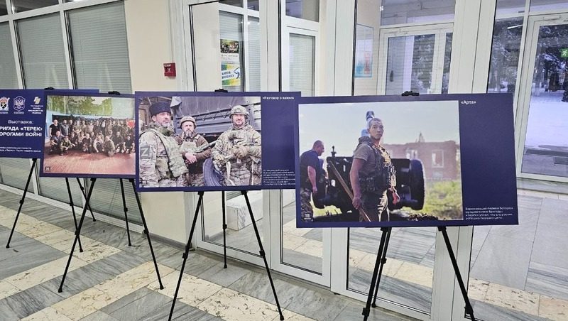 Фотовыставка ко Дню защитника Отечества проходит в Предгорном округе