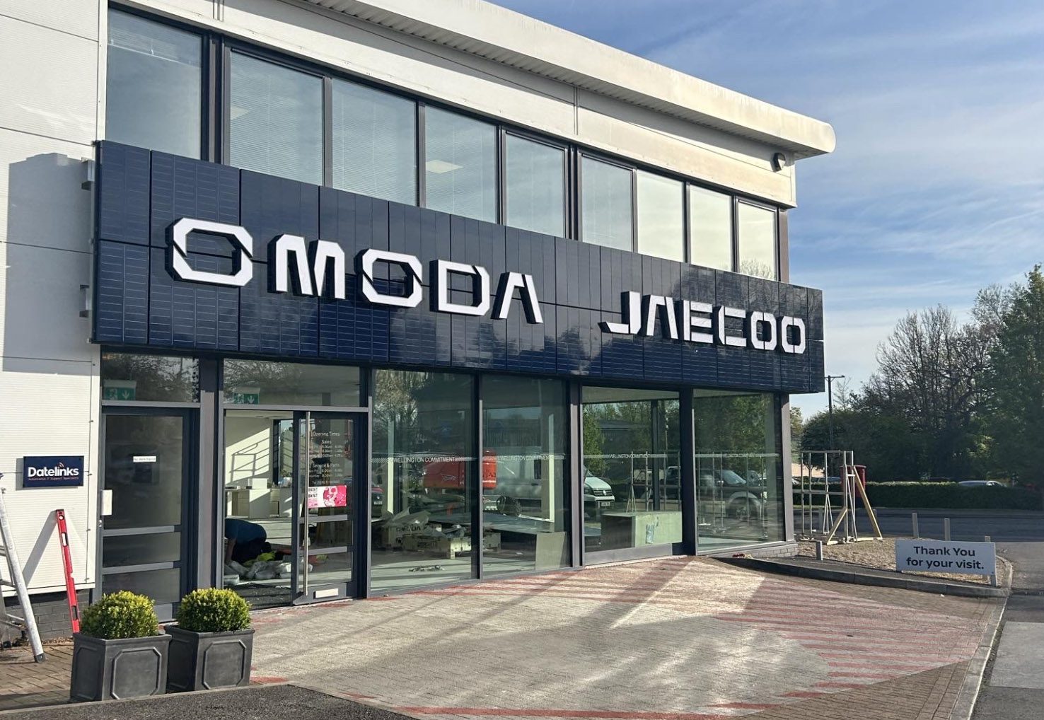 Exciting times! The signage for the new Omoda & Jaecoo dealership is up! -  Wellington Omoda & Jaecoo