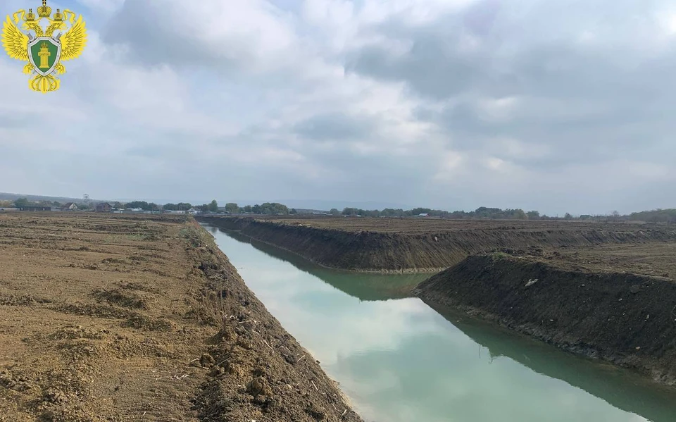 Предприниматель на Ставрополье оборудовал незаконный искусственный водоканал0