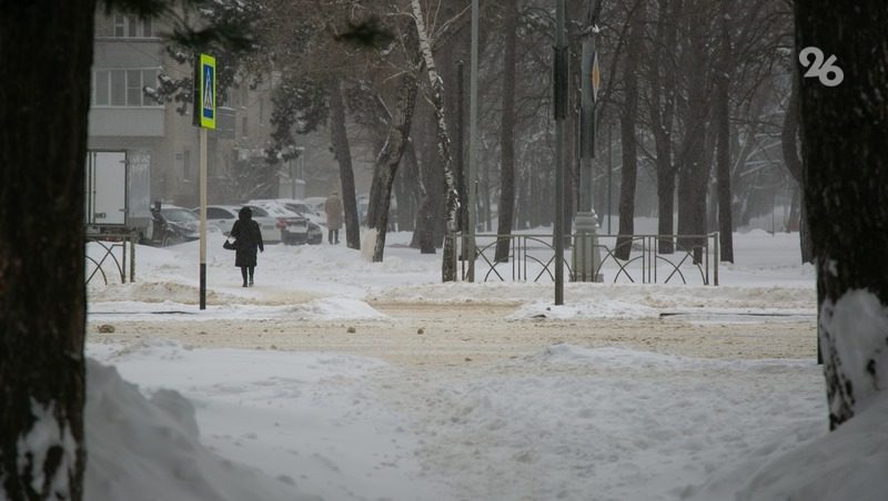 Счищенный с улиц Ставрополя снег растопит снегоплавильная установка