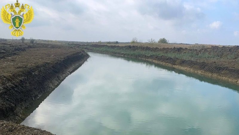 Ставропольского предпринимателя уличили в незаконном заборе воды из реки Егорлык