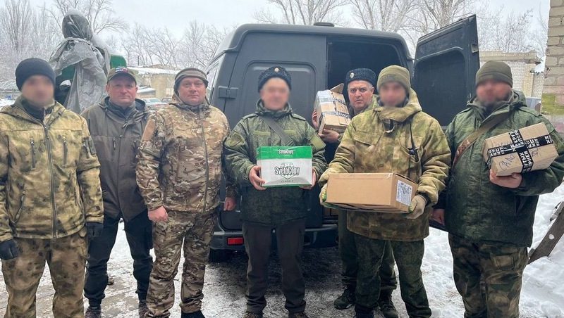 Тонну посылок передали участникам СВО со Ставрополья