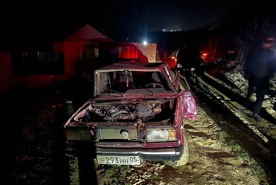 В Дагестане в обрыв упал автомобиль: водитель погиб0