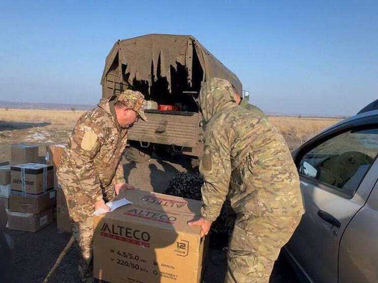 Из Труновского округа бойцам в зону СВО доставили посылки