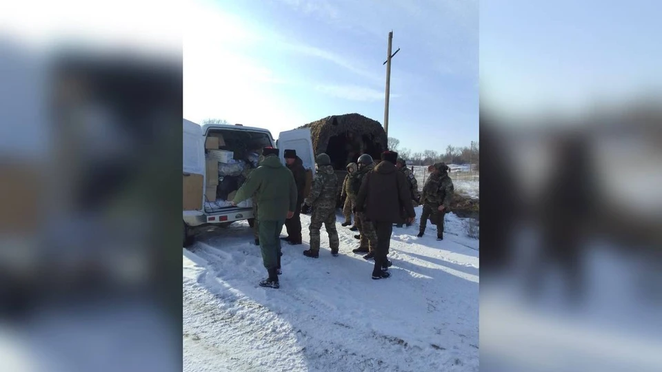 Тонну гуманитарную помощи доставили волонтеры из округа Ставрополья в зону СВО0