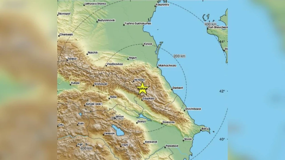 В Дагестане произошло землетрясение магнитудой 4,2 балла0