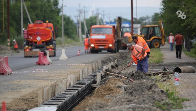 Более 33 км дорог опорной сети отремонтируют на Ставрополье