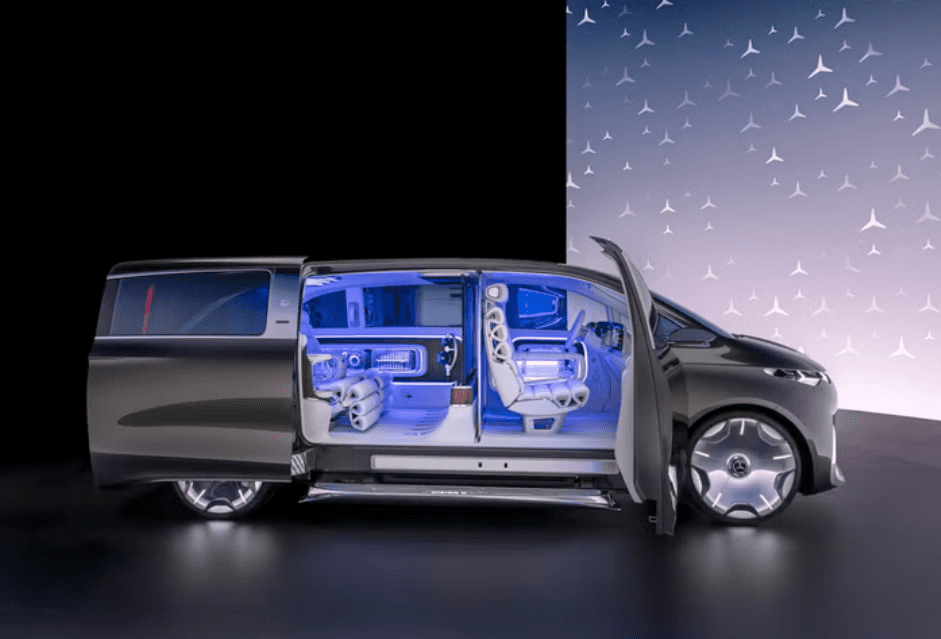 Электрический минивэн Mercedes-Benz  Vision V представлен в Шанхае: обзор новинки 2025 года