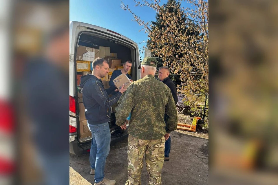 Гуманитарный груз из округа на Ставрополье доставили в зону спецоперации0
