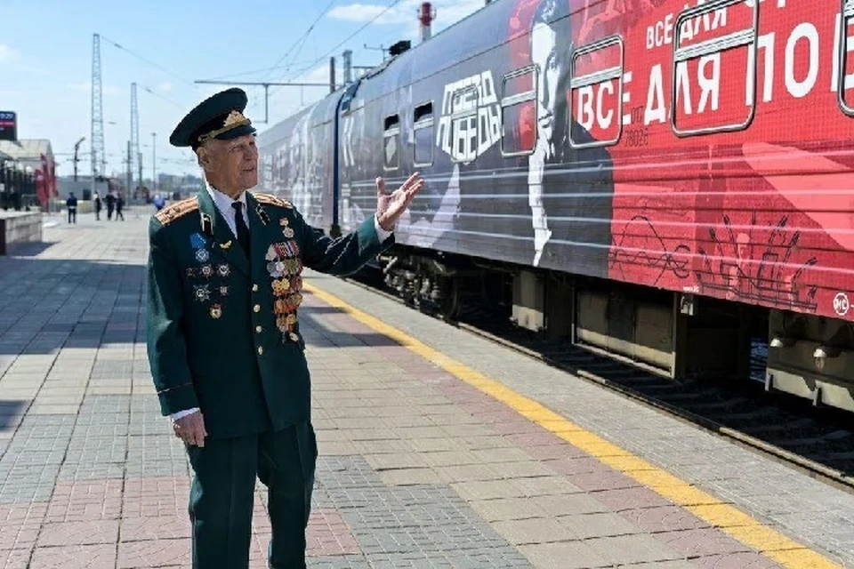 В Ставрополь 3 мая прибудет поезд-музей Минобороны России0
