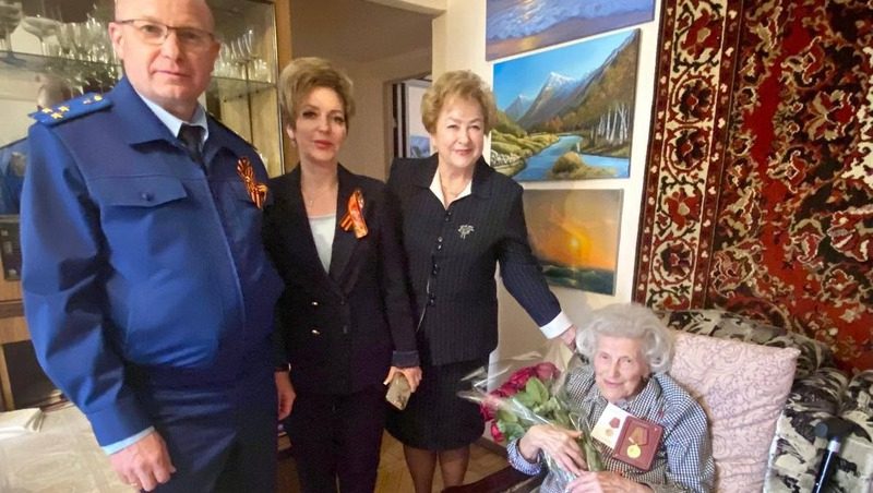 Врач-ветеран ВОВ из Кисловодска отметила 101 день рождения