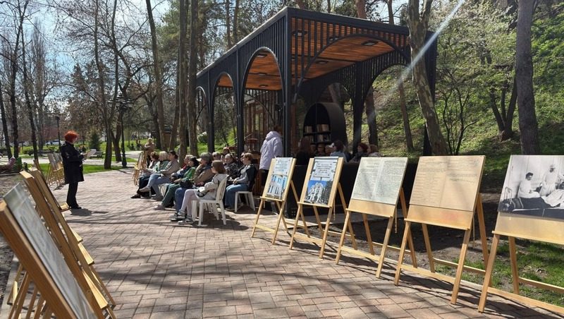 Жителям Кисловодска провели лекцию о городе-курорте во времена ВОВ