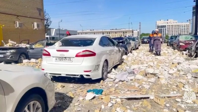 14 машин, повреждённых из-за взрыва газа в МКД Ставрополя, не были застрахованы