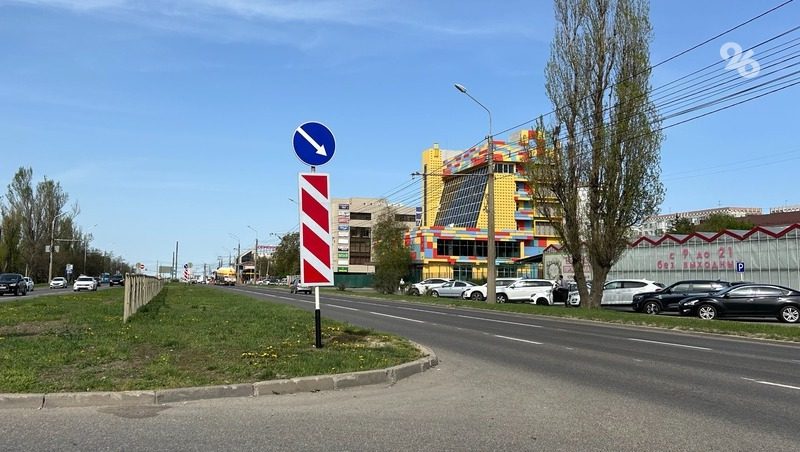 40 тыс. кв. м дорожной разметки и 200 дорожных знаков обновили в Ставрополе