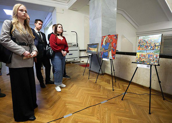 Открытие выставки «Гуманитарное сотрудничество Россия — Африка. Миссия добра»