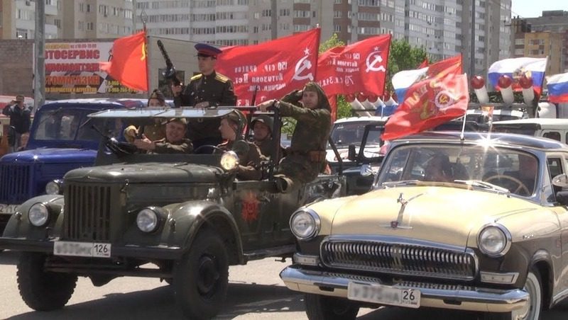 Автопробег в честь Дня Победы пройдёт в Ставрополе