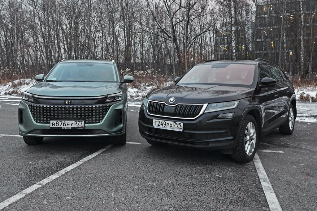 Что выбрать: новый Evolute i-Space или Skoda Kodiaq с пробегом? Сравнили два семейных кроссовера и сделали выводы
