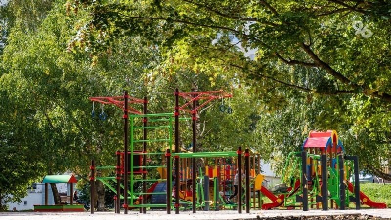 Две детские площадки обустроят в Минераловодском округе