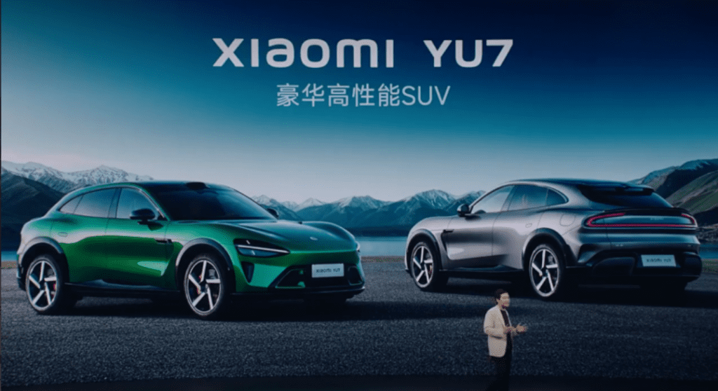 Электрический кроссовер Xiaomi YU7 представлен официально: все подробности о новинке