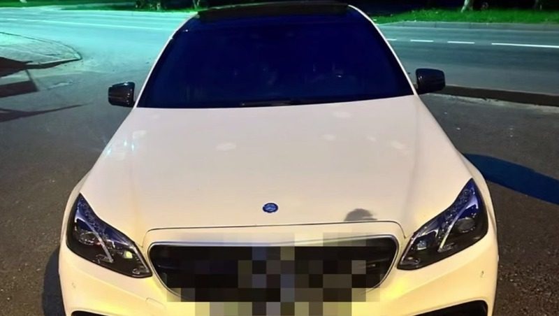 Грохочущий Mercedes серийного нарушителя отправили на спецстоянку в Ставрополе