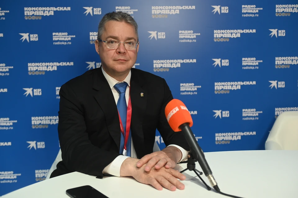 Губернатор Ставрополье начал оглашение ежегодного послания0