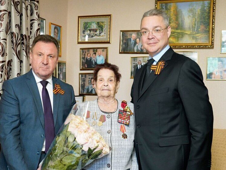 Губернатор вручил знак «Почетный гражданин Ставрополья» 101-летнему ветерану ВОВ