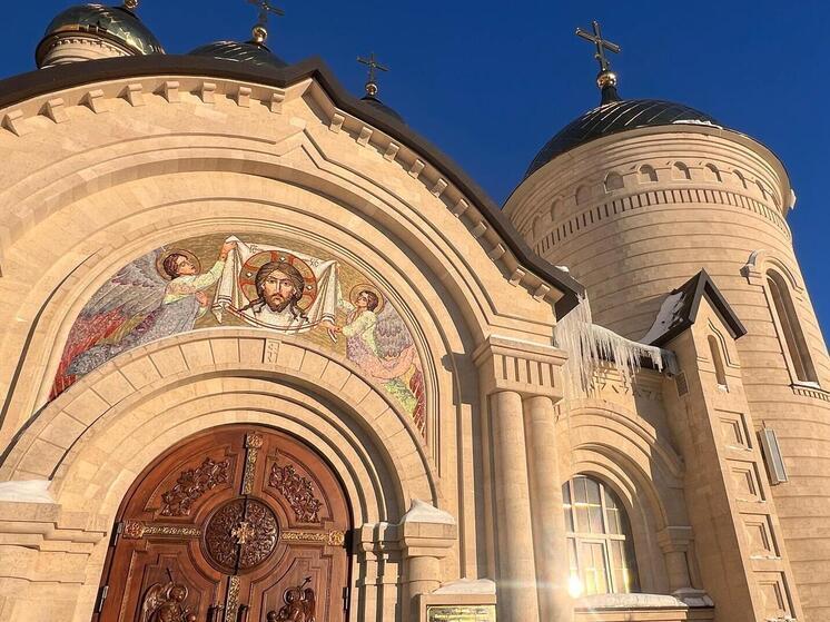 Икону Георгия Победоносца передали из Сирии в храм Минераловодского округа