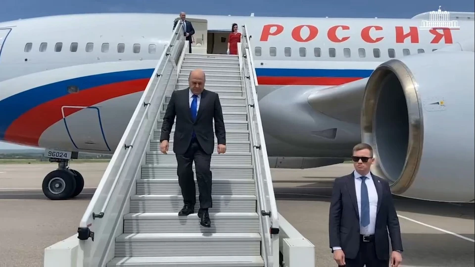 Михаил Мишустин с рабочей поездкой прилетел на Ставрополье0