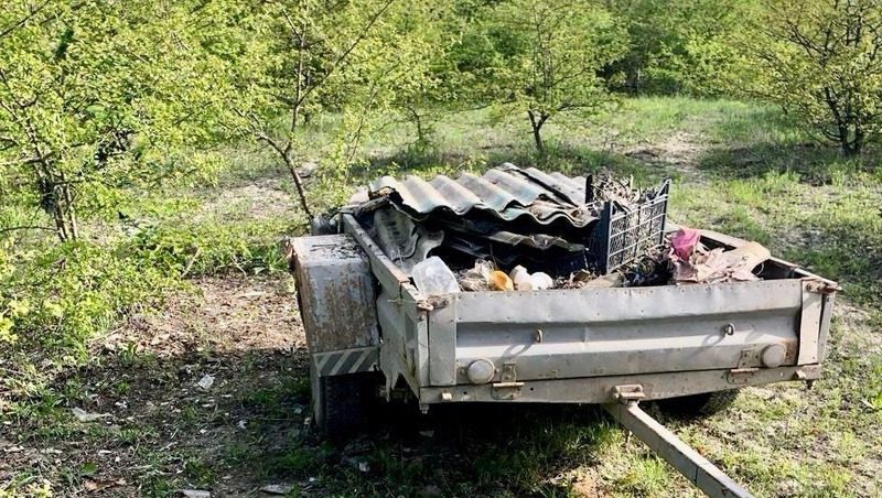 На горе Верблюд по требованию прокуратуры ликвидировали незаконную свалку