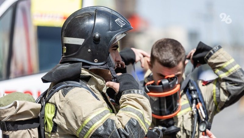 На Ставрополье сгорел пустующий частный дом