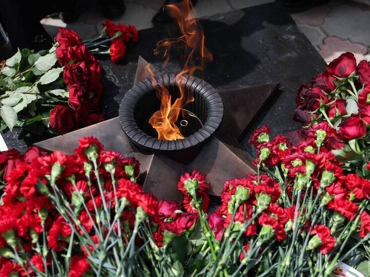 На Ставрополье в Ачикулаке зажгли Вечный Огонь
