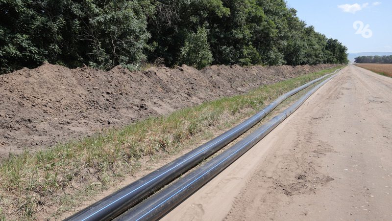Новый водовод протяжённостью 8,2 км планируют построить на Ставрополье
