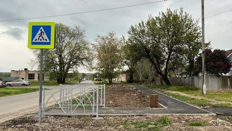 Пешеходные дорожки отремонтировали в двух сёлах Ставрополья