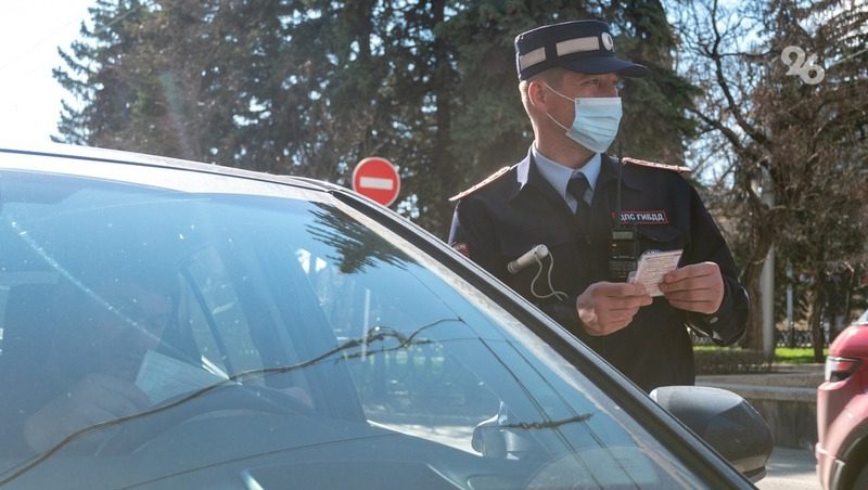 Пьяного водителя остановили автоинспекторы в Петровском округе