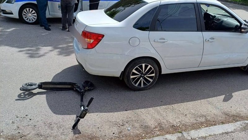 Подросток на самокате получил травмы в ДТП в Ессентуках