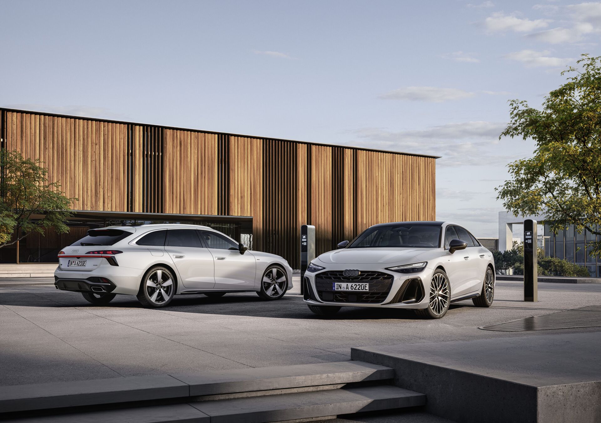 Представлен новый Audi A6 e-hybrid quattro: два кузова, два мотора и умная рекуперация