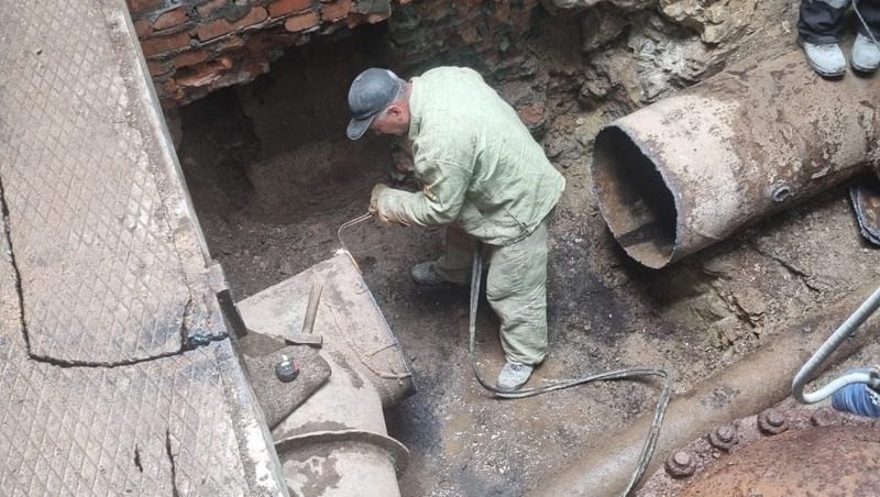Ремонт водной магистрали на Кисловодск провели в КЧР бригады крайводоканала