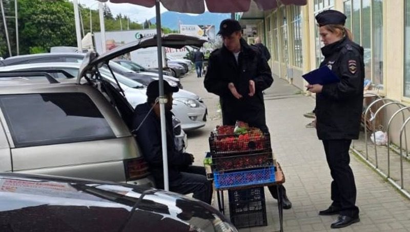 Торговец-нелегал попытался скрыться от полиции в Ессентуках