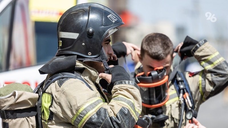 Три пожара произошло на Ставрополье 6 мая