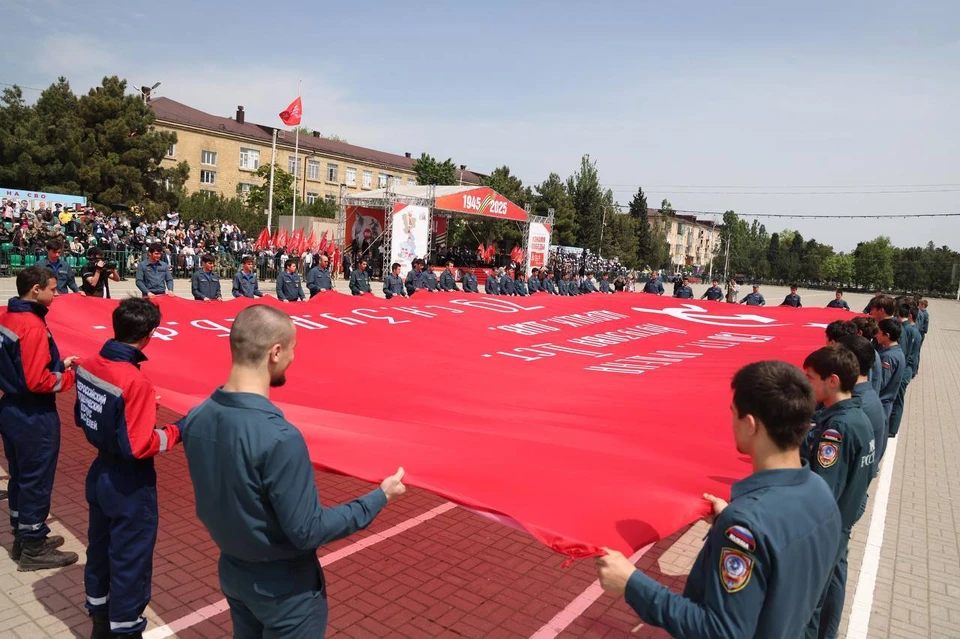 В Дагестане стартовала региональная акция «Знамя Победы»0