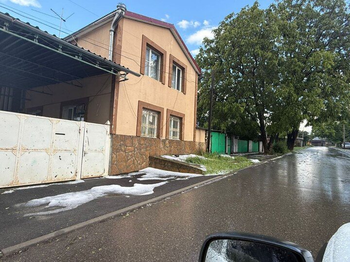 В Кисловодске прошёл сильный дождь с градом  Ставрополь (Кавказ)1
