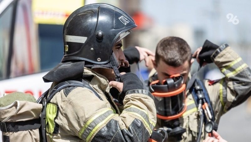 В селе Ладовская Балка произошёл пожар в жилом доме