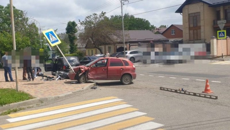 В тройном ДТП на Ставрополье получили травмы два водителя