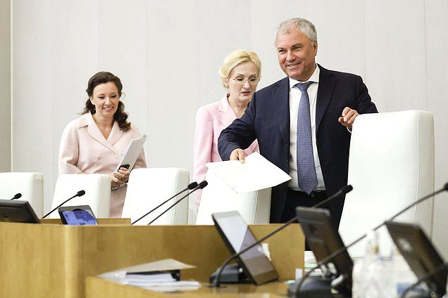 Председатель Государственной Думы Вячеслав Володин