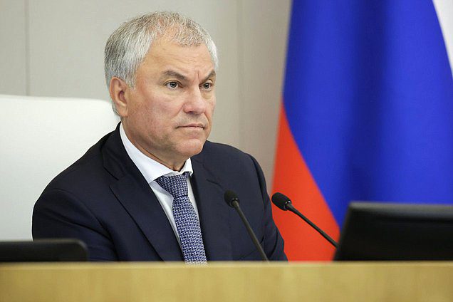 Председатель Государственной Думы Вячеслав Володин