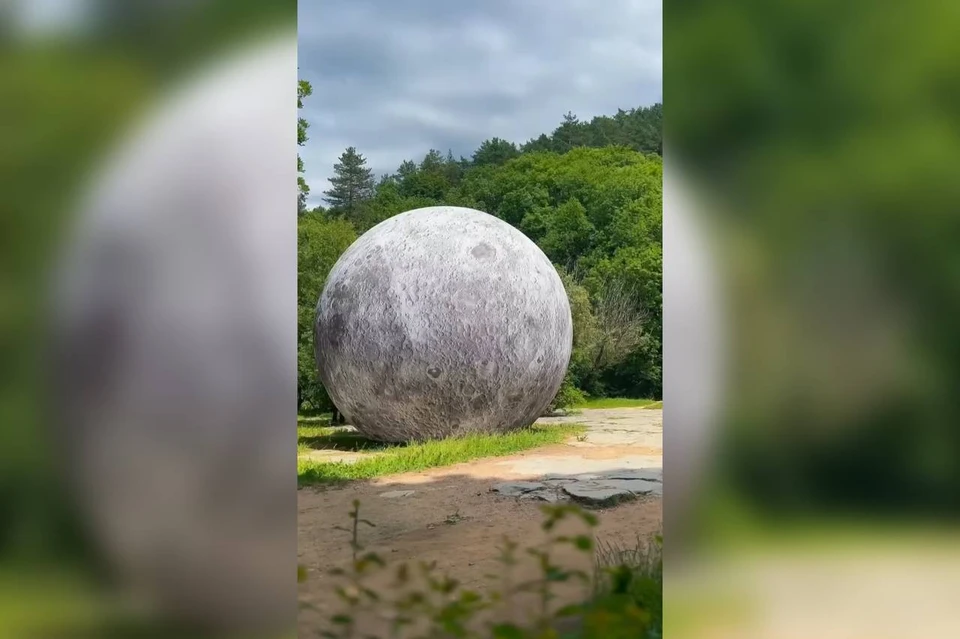 Арт-объект «Луна» вернули в Национальный парк Кисловодска0